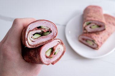 3-minútový plnený wrap zo 4 surovín