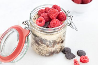 Espresso overnight oats