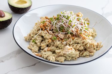 Avokádové cestoviny s tofu