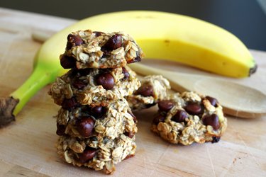 Banánovo ovsené cookies bez múky, cukru a vajec z troch ingrediencií