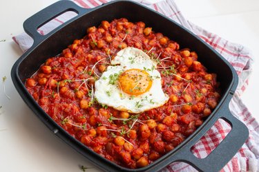 Jendoduchý cícer v paradajkovej omáčke