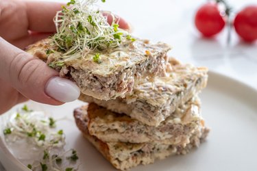 Bielkovinami nabitý quiche