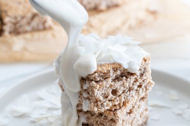 Kokosovo-proteínový frosting (z 2 surovín)