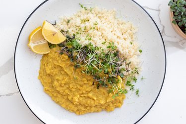 Jednoduchý dahl z červenej šošovice