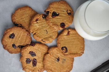 Najlepšie zdravé chrumkavé cícerové cookies bez múky