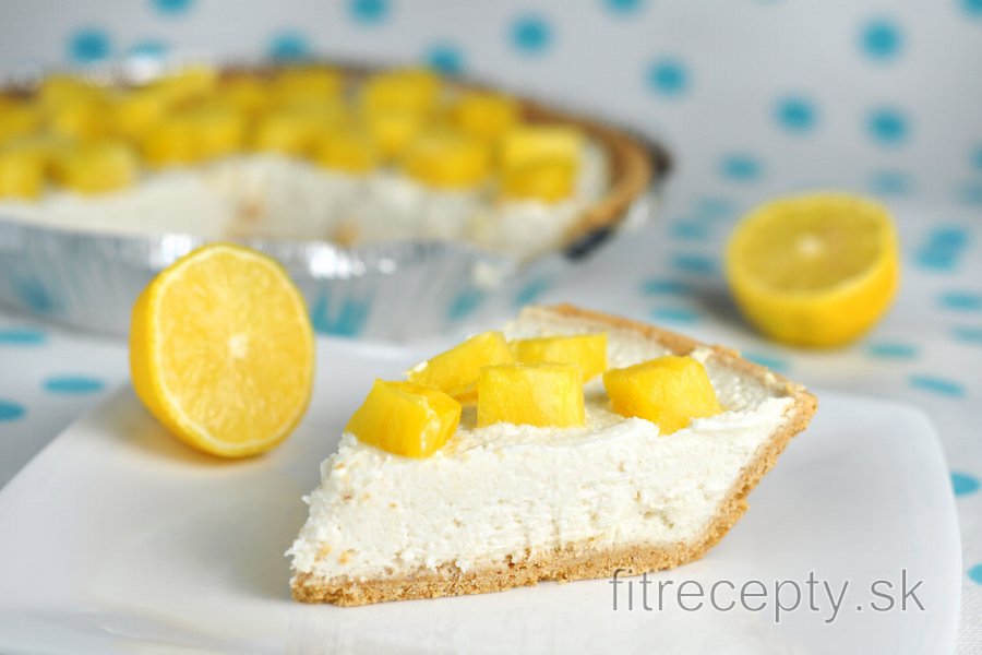 Výborný nepečený citrónový cheesecake