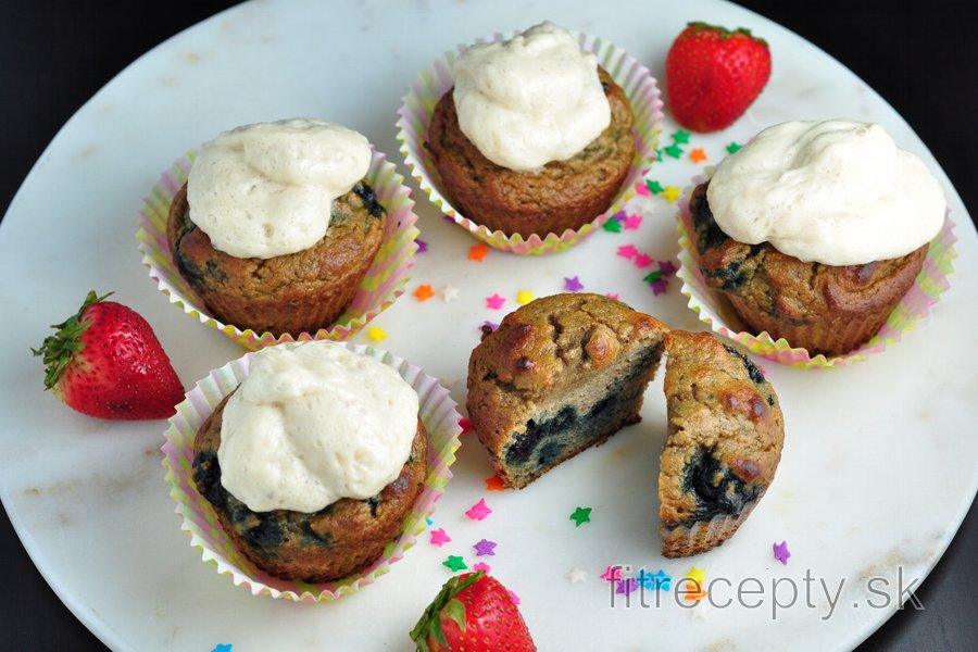 Zdravé muffiny z kokosovej múky
