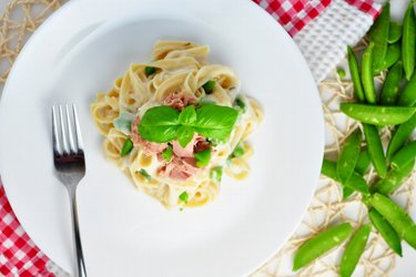 Fettuccine s karfiólovo-cesnakovou omáčkou