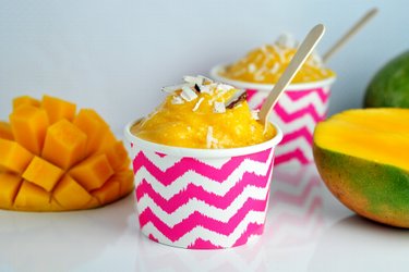 Kokosovo-mangový sorbet