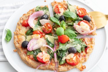 Fitness tuniaková pizza