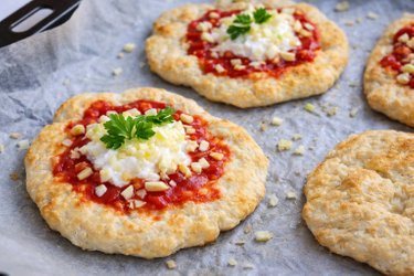 Fitness langoše (pečené)