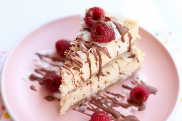 Fit kokosový cheesecake
