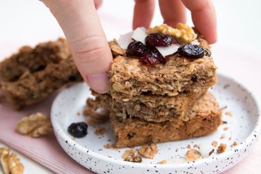 Proteínové granola tyčinky