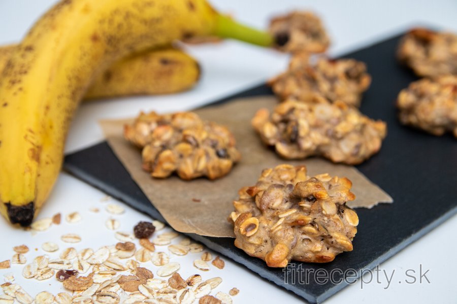 Ovseno-banánové cookies s proteínom