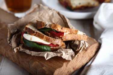 Fit caprese panini - zapekané toasty