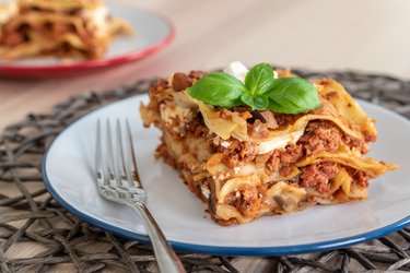 Jednoduché lasagne so zeleninou