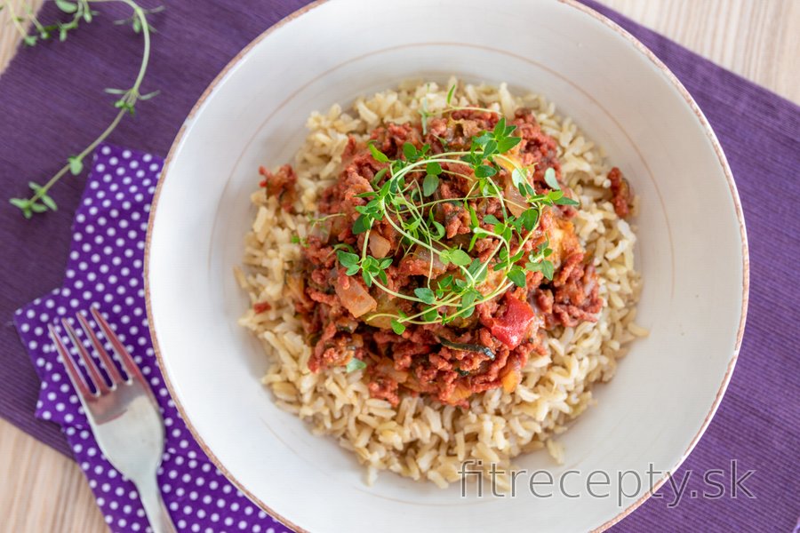 Hovädzie chilli so zeleninou