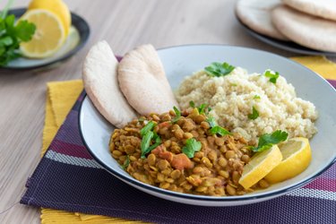 Šošovicový dhal recept