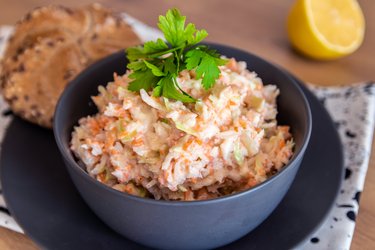 Coleslaw šalát (odľahčený, zdravý)