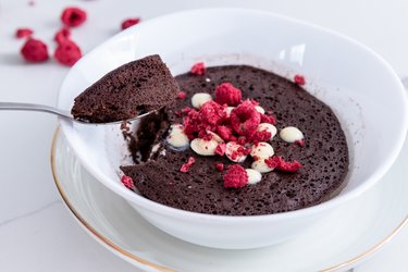 3-minútový fit brownie (mug cake)