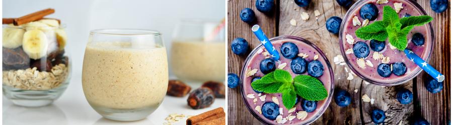 Fitness smoothie recepty a nápoje s vysokým obsahom bielkovín